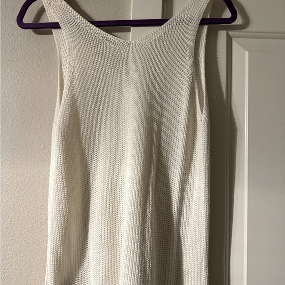 Newbury Kustom Cream Knit tank / sweater vest - Picture 7 of 9